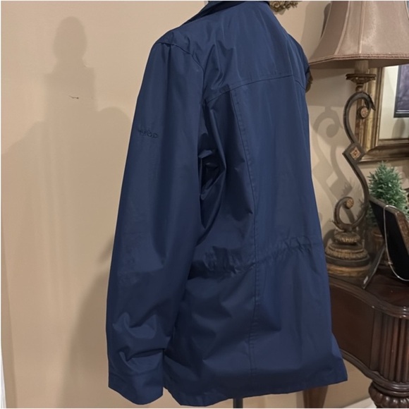 **IZOD Jacket Zip Closure Drawstring Waist Versatile Lightweight Front Pockets L - Picture 7 of 13